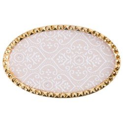 Penselställ / blandningsyta / display - Cirlel - Guld + Stenar - Displayer / Övningsmaterial -glamandbeauty.se Penselställ / blandningsyta / display - Cirlel - Guld + Stenar - Displayer / Övningsmaterial -glamandbeauty.se