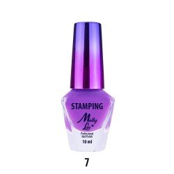 Mollylac - Stämplings lack - Lila - 07 - 10 ml - Nagellack -glamandbeauty.se