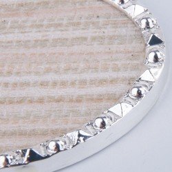 Penselställ / blandningsyta / display - Cirlel - Silver + Stenar - Displayer / Övningsmaterial -glamandbeauty.se Penselställ / blandningsyta / display - Cirlel - Silver + Stenar - Displayer / Övningsmaterial -glamandbeauty.se