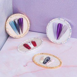 Penselställ / blandningsyta / display - Cirlel - Gud + Stenar - Displayer / Övningsmaterial -glamandbeauty.se Penselställ / blandningsyta / display - Cirlel - Gud + Stenar - Displayer / Övningsmaterial -glamandbeauty.se