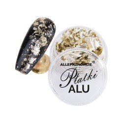 Nageldekorationer - Metall / Alu flingor - 07 - Metall- dekorationer -glamandbeauty.se