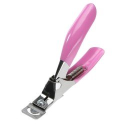 Sax för nageltippar - Giljotin - Rosa -  Verktyg -glamandbeauty.se