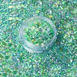 Mix glitter - Alpine effekt - 08 - Mix glitter / dekorationer -glamandbeauty.se