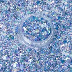 Mix glitter - Alpine effekt - 03 - Mix glitter / dekorationer -glamandbeauty.se