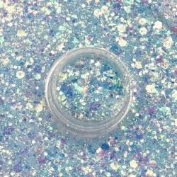 Glitter - Mix - Princess - 05 - Mix glitter / dekorationer -glamandbeauty.se