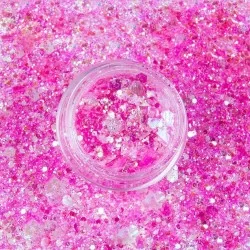 Glitter - Mix - Princess - 08 - Mix glitter / dekorationer -glamandbeauty.se