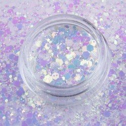 Glitter - Hexagon - Primavera - 02 - Mix glitter / dekorationer -glamandbeauty.se Glitter - Hexagon - Primavera - 02 - Mix glitter / dekorationer -glamandbeauty.se