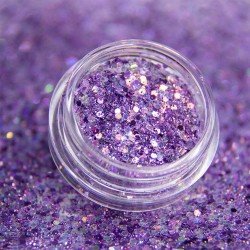 Nagelglitter - Wink Effect - Hexagon - 15 - Storlek 0.2-0.375mm -glamandbeauty.se