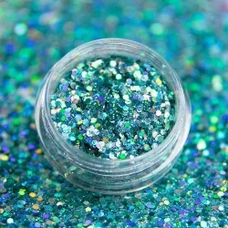 Nagelglitter - Wink Effect - Hexagon - 05 - Storlek 0.2-0.375mm -glamandbeauty.se Nagelglitter - Wink Effect - Hexagon - 05 - Storlek 0.2-0.375mm -glamandbeauty.se
