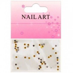 Nageldekorationer - Stenar / Kristaller - Guld - Kristaller / Stenar -glamandbeauty.se Nageldekorationer - Stenar / Kristaller - Guld - Kristaller / Stenar -glamandbeauty.se