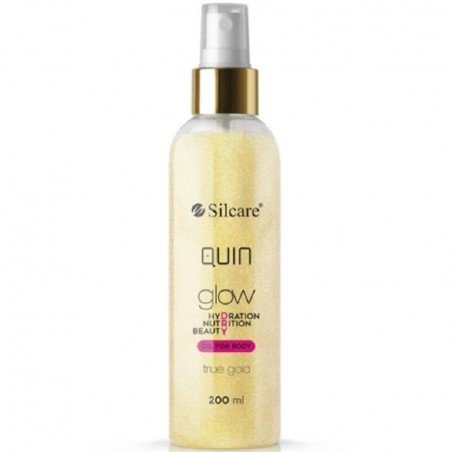 Quin - Torr kroppsolja - Glow Dry Oil - True gold - 200 ml