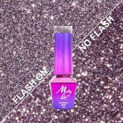 Mollylac - Gellack - Flashling lights - 563 5ml - Flash / Glitter -glamandbeauty.se Mollylac - Gellack - Flashling lights - 563 5ml - Flash / Glitter -glamandbeauty.se