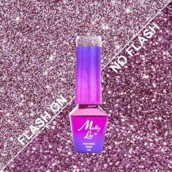 Mollylac - Gellack - Flashling lights - 561 5ml - Flash / Glitter -glamandbeauty.se