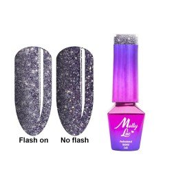 Mollylac - Gellack - Flashling lights - 568 5ml - Flash / Glitter -glamandbeauty.se Mollylac - Gellack - Flashling lights - 568 5ml - Flash / Glitter -glamandbeauty.se