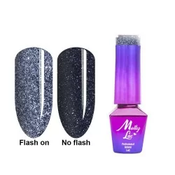 Mollylac - Gellack - Flashling lights - 618 5ml - Flash / Glitter -glamandbeauty.se