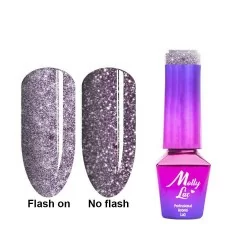 Mollylac - Gellack - Flashling lights - 562 5ml - Flash / Glitter -glamandbeauty.se