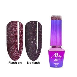 Mollylac - Gellack - Flashling lights - 613 5ml - Flash / Glitter -glamandbeauty.se Mollylac - Gellack - Flashling lights - 613 5ml - Flash / Glitter -glamandbeauty.se