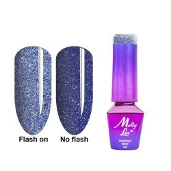 Mollylac - Gellack - Flashling lights - 617 5ml - Flash / Glitter -glamandbeauty.se