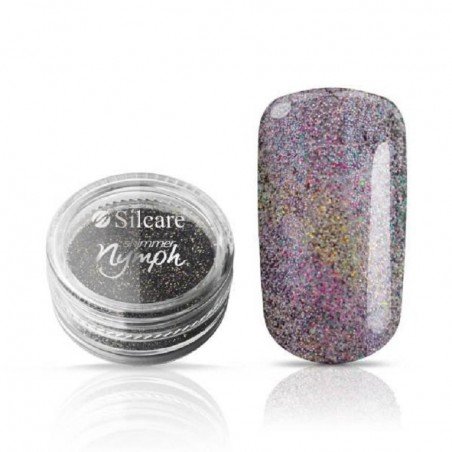 Silcare - Shimmer Nymph - Graphite glitter - 3 gram