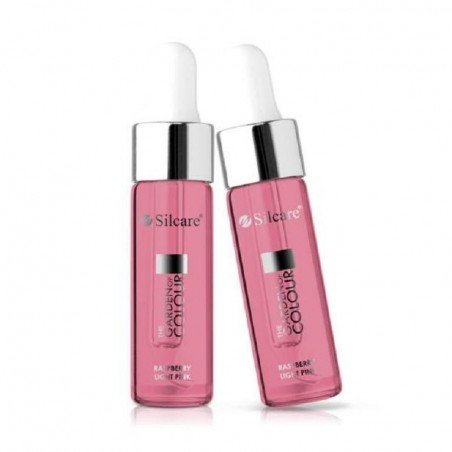 Nagelbandsolja - 15 ml - Pipett - Hallon - Silcare