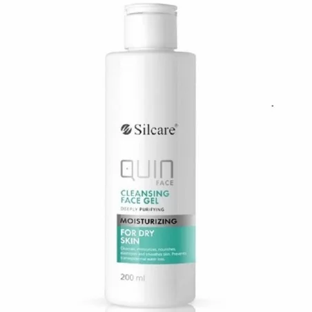 Quin Face - Cleansing Gel - Moisturizing - För torr hy -Silcare