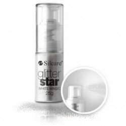 Silcare - Nagelglitter på pumpflaska - White Magic - 25 gram - Glitter på sprayflaska -glamandbeauty.se Silcare - Nagelglitter på pumpflaska - White Magic - 25 gram - Glitter på sprayflaska -glamandbeauty.se
