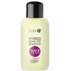 Soak Off Hybrid Gel Remover - Svarta Vinbär - 150 ml - Soak off remover -glamandbeauty.se