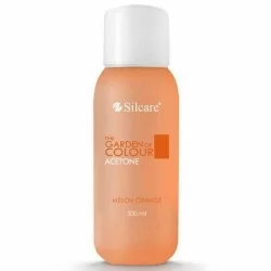 Aceton - Silcare - Melon Orange - 300 ml - Nagellacks Remover -glamandbeauty.se