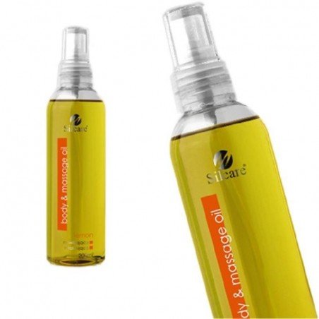 Silcare - Kropp & Massageolja - Citron -  200 ml
