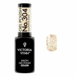 Victoria Vynn - Gel Polish - 304 Glamour in Gold - Gellack - Glitter -glamandbeauty.se