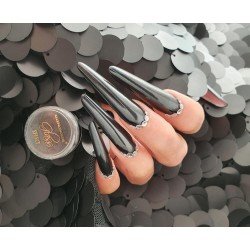 Effect Powder - Chrome / Glass - Svart - Chrome Pigment -glamandbeauty.se Effect Powder - Chrome / Glass - Svart - Chrome Pigment -glamandbeauty.se