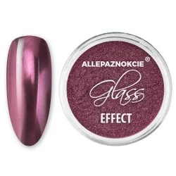 Effect Powder - Chrome / Glass - Deep pink - Chrome Pigment -glamandbeauty.se