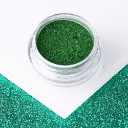 Effect Powder - Chrome / Glass - Grön -Chrome Pigment -glamandbeauty.se
