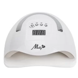 UV/LED 180W - Nagellampa - Molly Lux X7 Max - Vit - UV/LED Lampor -glamandbeauty.se