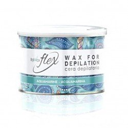 400g Flex - Aquamarina - Varmt Vax Burk - Italwax - Varmvax - Burk -glamandbeauty.se