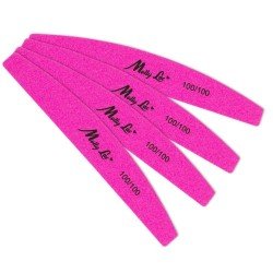 5-pack Molly Lac - Nagelfil - 100/100 - Halvmåne - Zebra - Filar -glamandbeauty.se 5-pack Molly Lac - Nagelfil - 100/100 - Halvmåne - Zebra - Filar -glamandbeauty.se