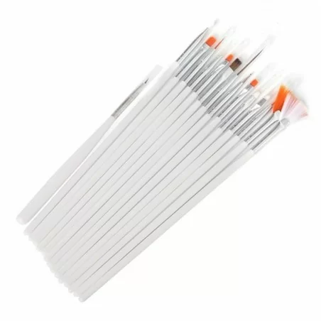 Penslar för nageldekorationer - 15 st