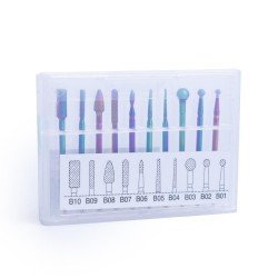 Slipbits - 10 st med olika former - Bits -glamandbeauty.se Slipbits - 10 st med olika former - Bits -glamandbeauty.se