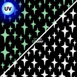 Klisterdekaler - Lyser i UV ljus - CY-033 - För naglar - Vattendekaler / Stickers -glamandbeauty.se Klisterdekaler - Lyser i UV ljus - CY-033 - För naglar - Vattendekaler / Stickers -glamandbeauty.se
