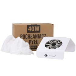 Dammuppsamlare / utsug - 858-2A - 40 watt - Vit - Fläktar / Dammuppsamlare -glamandbeauty.se
