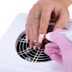 Dammuppsamlare / utsug - 858-2A - 40 watt - Vit - Fläktar / Dammuppsamlare -glamandbeauty.se