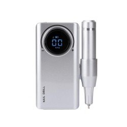 Elektrisk / batteridriven nagelfil - U201 - 35000 RPM - Silver - Slipmaskiner -glamandbeauty.se Elektrisk / batteridriven nagelfil - U201 - 35000 RPM - Silver - Slipmaskiner -glamandbeauty.se