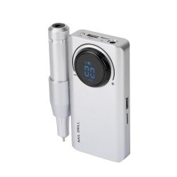 Elektrisk / batteridriven nagelfil - U201 - 35000 RPM - Silver - Slipmaskiner -glamandbeauty.se Elektrisk / batteridriven nagelfil - U201 - 35000 RPM - Silver - Slipmaskiner -glamandbeauty.se