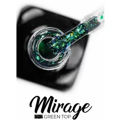 Top coat - Mirage - Green - No Wipe - 8 ml - Victoria Vynn - Top / Bas / Remover -glamandbeauty.se