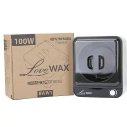 Vaxvärmare - LoveWax BWW1 - Svart / Vit - 500ml - 100W - Maskiner - Övriga fabrikat -glamandbeauty.se