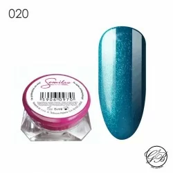 Semilac - UV Gel - Color - Glitter - Green Glass - 020 - 5 ml - Semilac -glamandbeauty.se