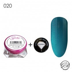 Semilac - UV Gel - Color - Glitter - Green Glass - 020 - 5 ml - Semilac -glamandbeauty.se Semilac - UV Gel - Color - Glitter - Green Glass - 020 - 5 ml - Semilac -glamandbeauty.se