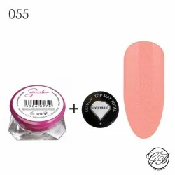 Semilac - UV Gel - Color - Pastel - Peach Milk - 055 - 5 ml - Semilac -glamandbeauty.se