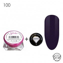 Semilac - UV Gel - Color - Black Purple - 100 - 5 ml - Semilac -glamandbeauty.se Semilac - UV Gel - Color - Black Purple - 100 - 5 ml - Semilac -glamandbeauty.se