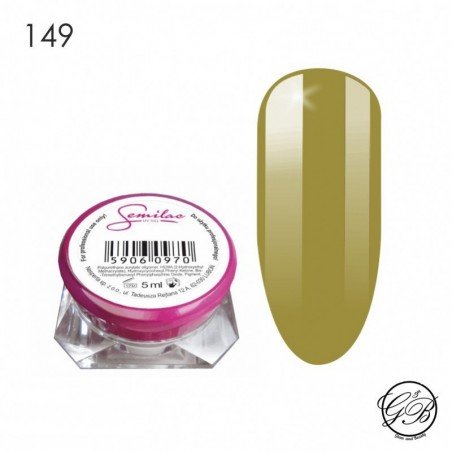 Semilac - UV Gel - Color - Olive Green - 149 - 5 ml